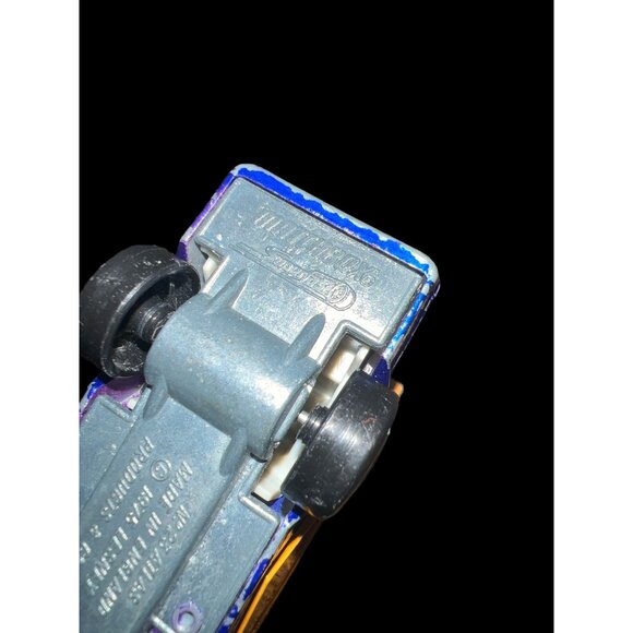 Vintage Matchbox Superfast‎ By Lesney No23 Atlas Diecast Blue Dump Truck England - Picture 8 of 10